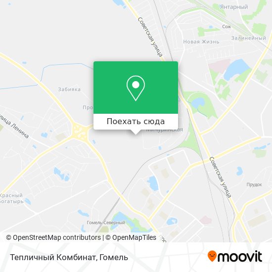 Карта Тепличный Комбинат