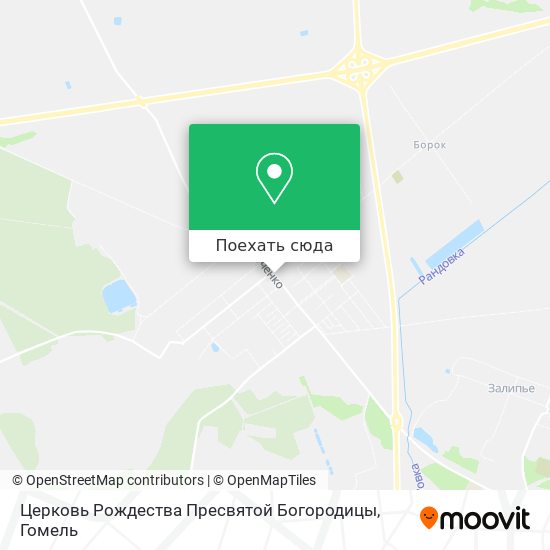 Карта Церковь Рождества Пресвятой Богородицы