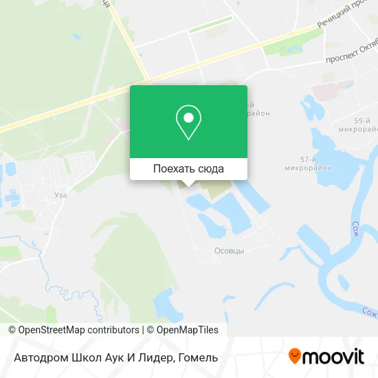 Карта Автодром Школ Аук И Лидер