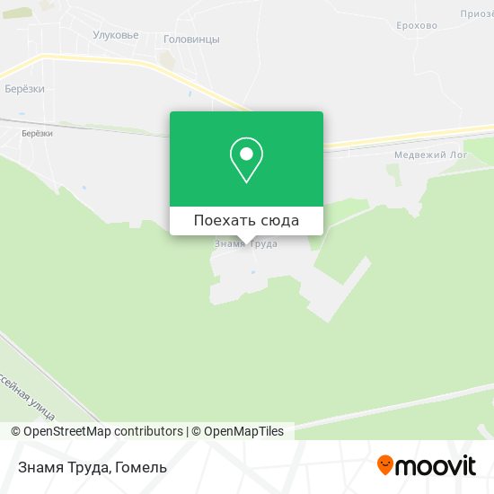 Карта Знамя Труда
