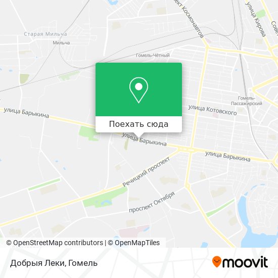 Карта Добрыя Леки