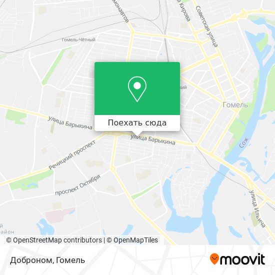 Карта Доброном