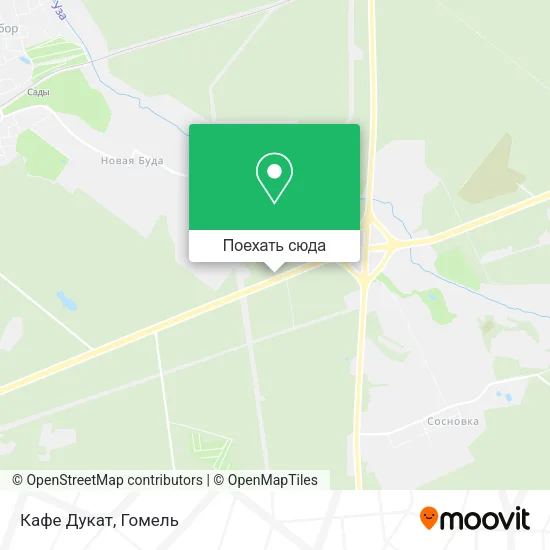 Карта Кафе Дукат