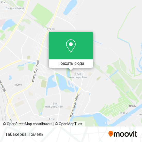 Карта Табакерка