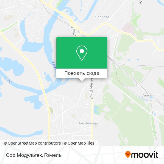 Карта Ооо Модультек