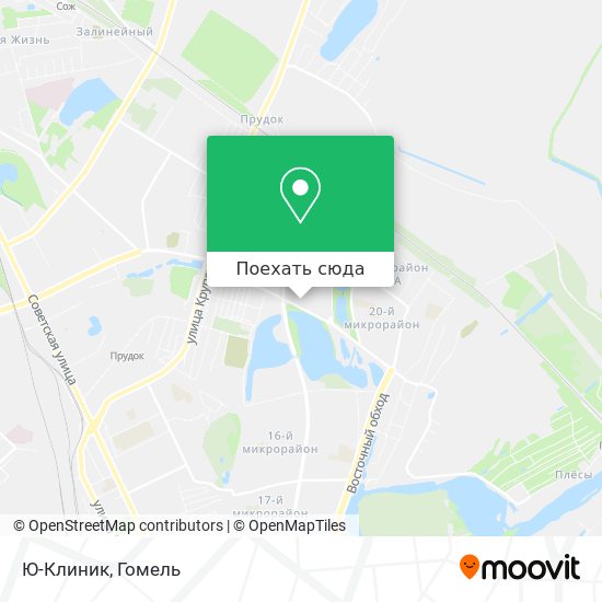 Карта Ю-Клиник
