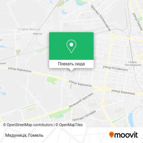 Карта Медуница