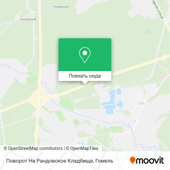 Карта Поворот На Рандовское Кладбище
