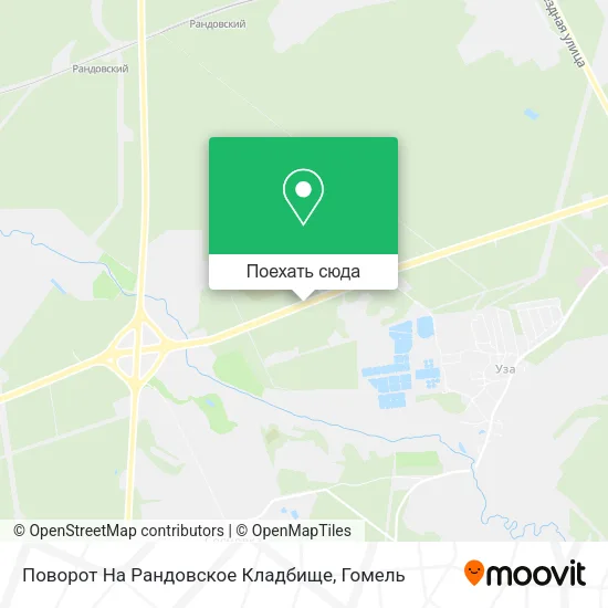 Карта Поворот На Рандовское Кладбище