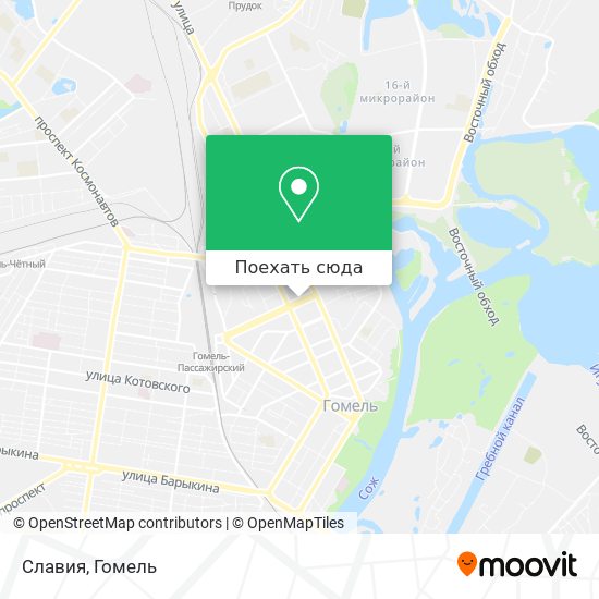 Карта Славия