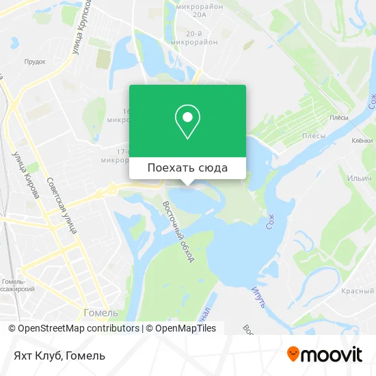 Карта Яхт Клуб