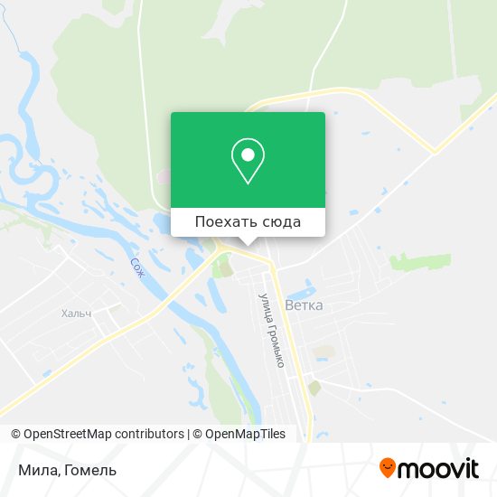 Карта Мила