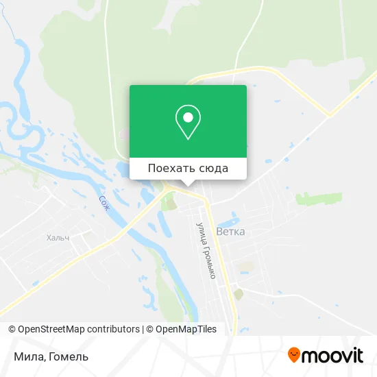 Карта Мила