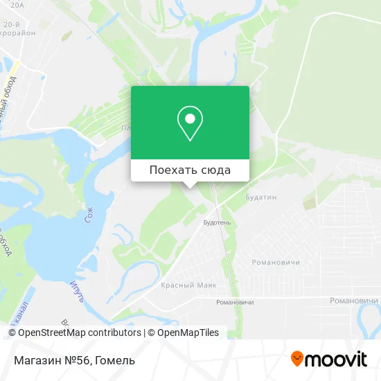 Карта Магазин №56