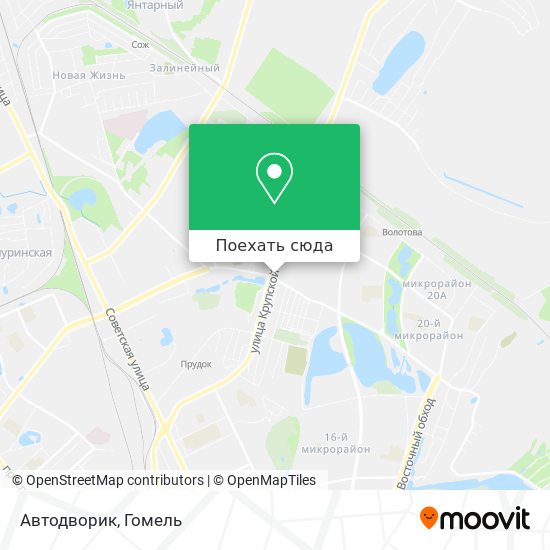 Карта Автодворик