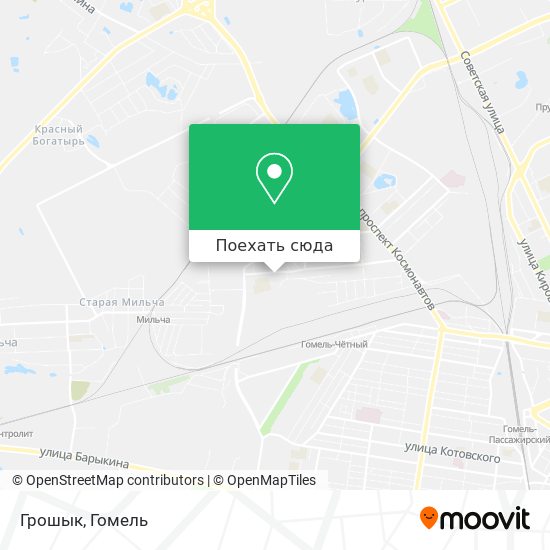 Карта Грошык