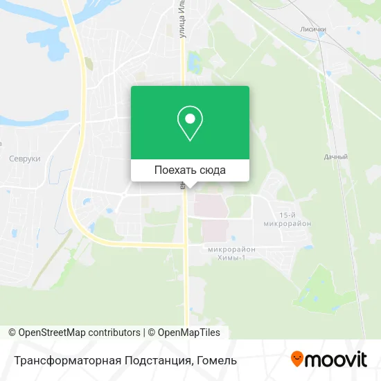 Карта Трансформаторная Подстанция