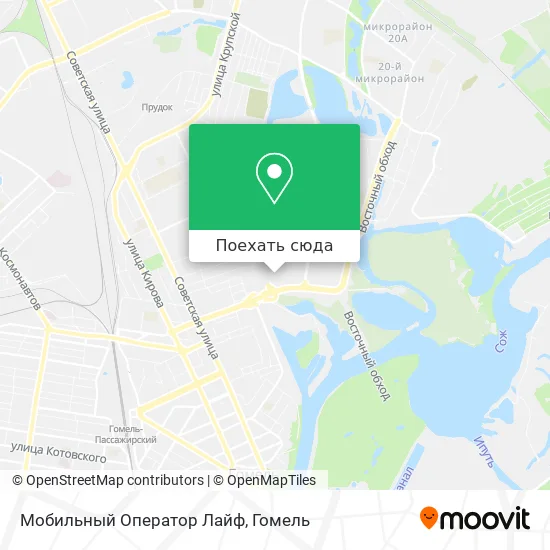 Карта Мобильный Оператор Лайф
