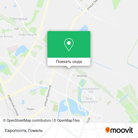 Карта Европочта