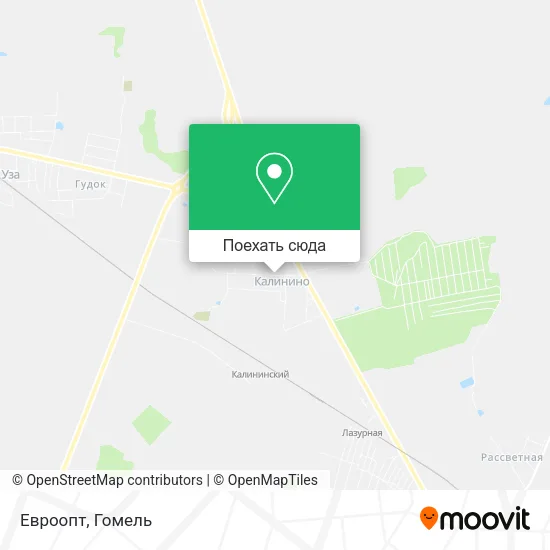 Карта Евроопт