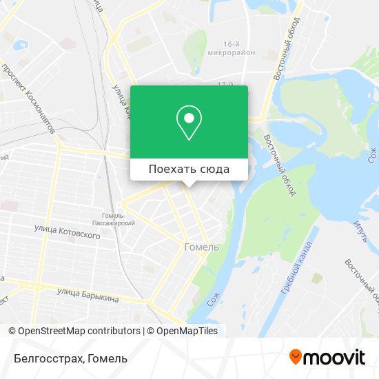 Карта Белгосстрах