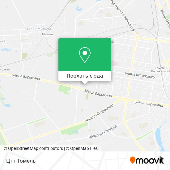 Карта Цтп