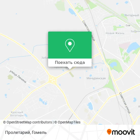 Карта Пролетарий