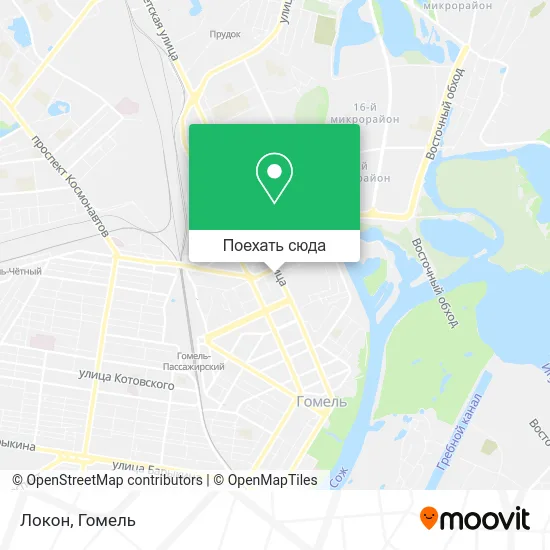 Карта Локон