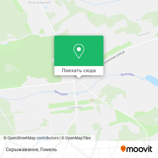 Карта Скрыжаванне