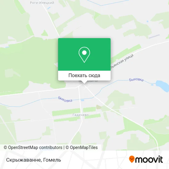 Карта Скрыжаванне
