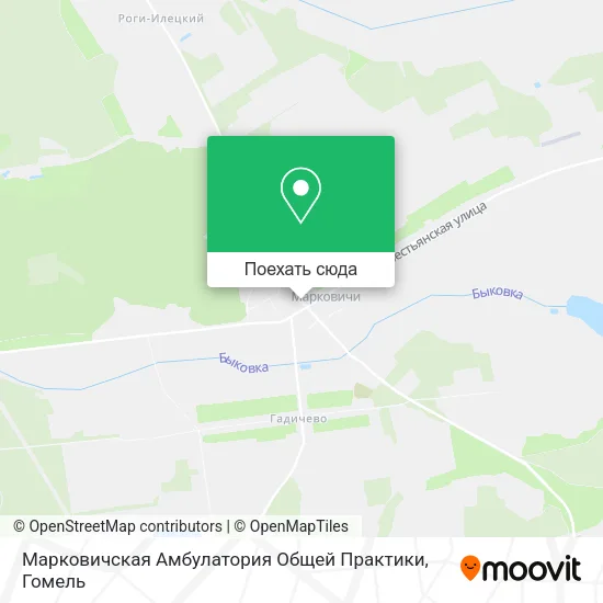 Карта Марковичская Амбулатория Общей Практики