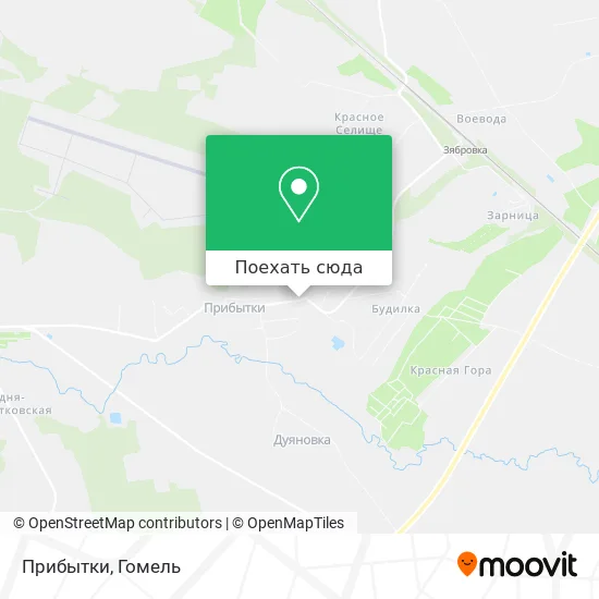 Карта Прибытки