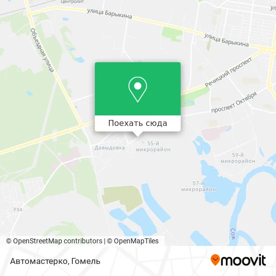 Карта Автомастерко