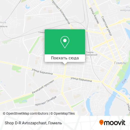 Карта Shop D-R Avtozapchast