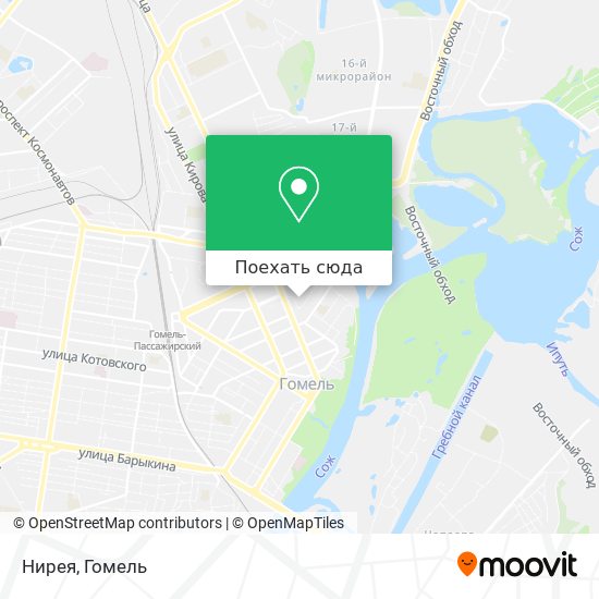 Карта Нирея
