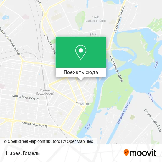 Карта Нирея