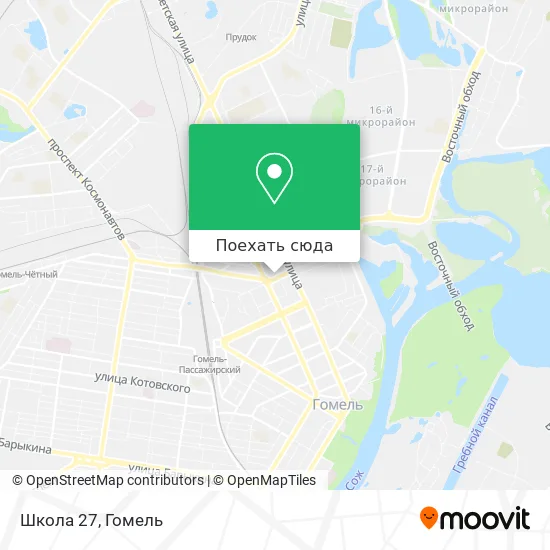 Карта Школа 27