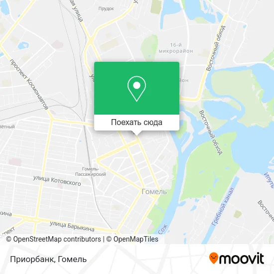 Карта Приорбанк