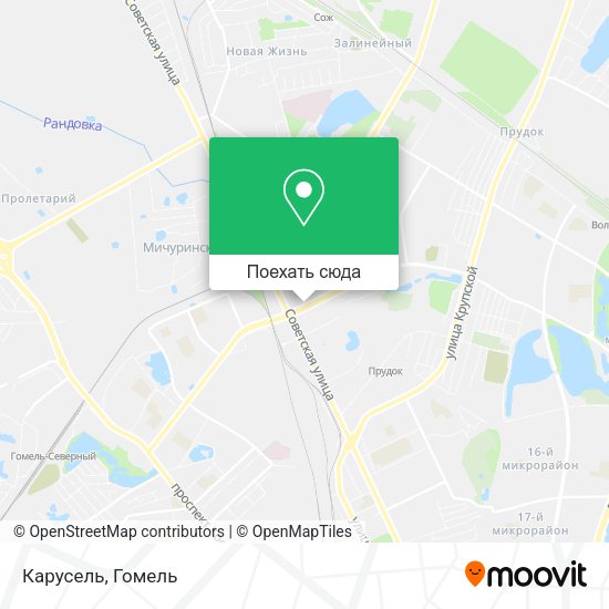 Карта Карусель