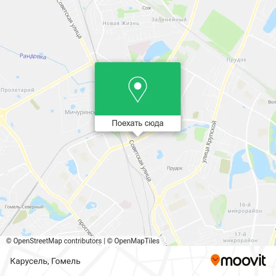 Карта Карусель