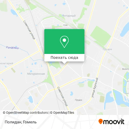 Карта Полидан