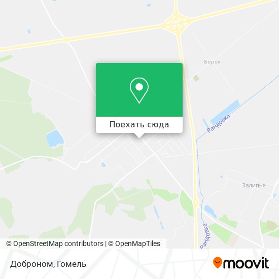 Карта Доброном