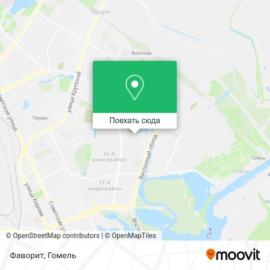 Карта Фаворит
