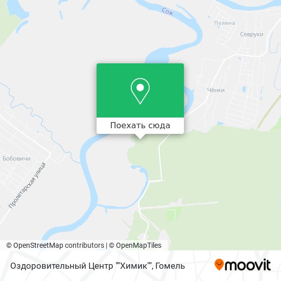 Карта Оздоровительный Центр ""Химик""
