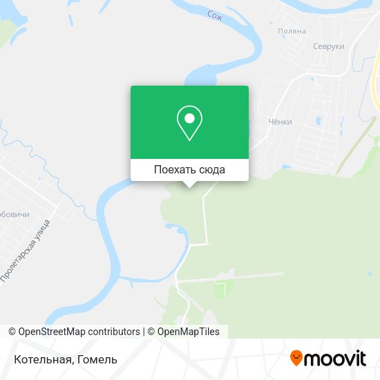 Карта Котельная