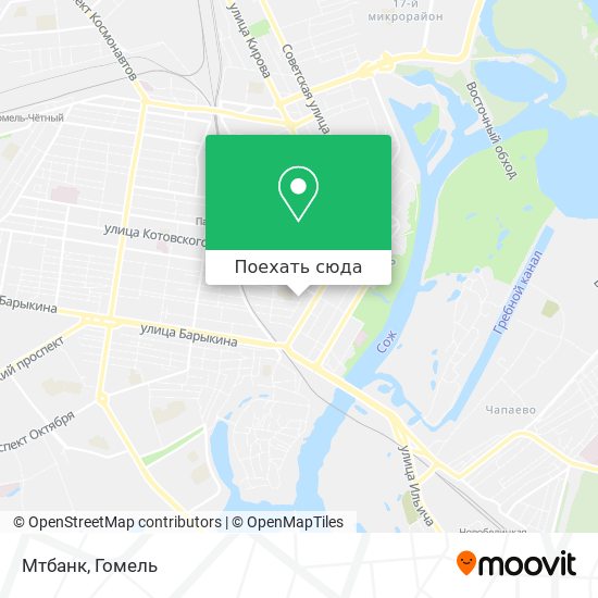 Карта Мтбанк