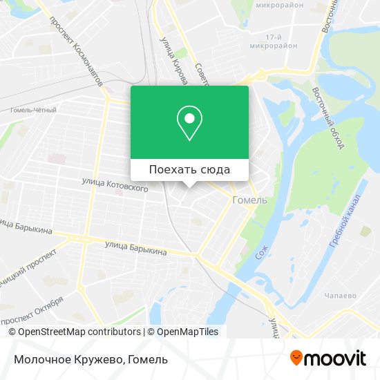 Карта Молочное Кружево