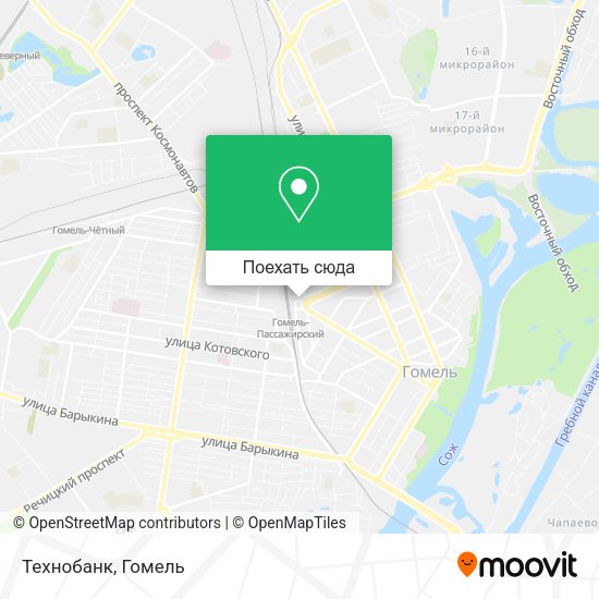 Карта Технобанк