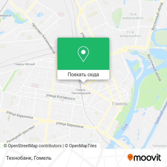 Карта Технобанк