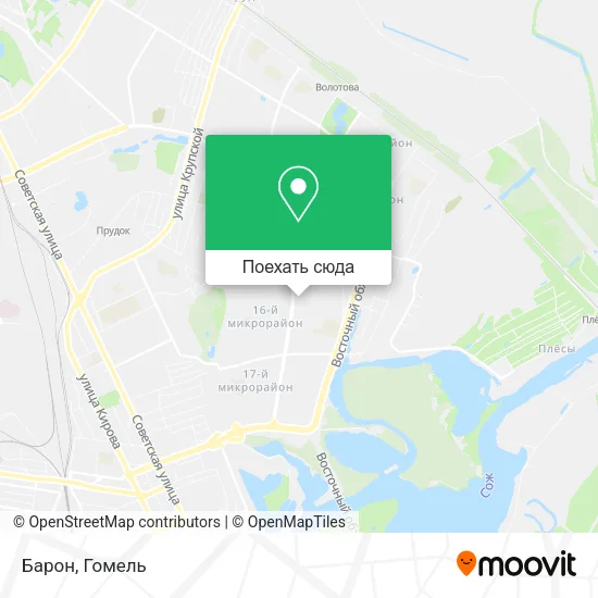 Карта Барон